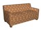 Tiki Tucson - Coral & Peach,Gold & Yellow Abstract & Geometric,Global,Southwestern Upholstery Fabric 54 Inches"